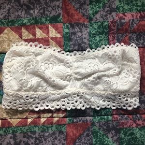 AERIE strapless lace bralette